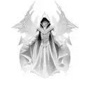 a mistborn cape tattoo design idea