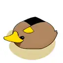 Duck tattoo design idea