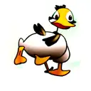 Duck tattoo design idea