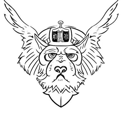 Mix between gryffindor and hufflepuf from harry potter tattoo design idea