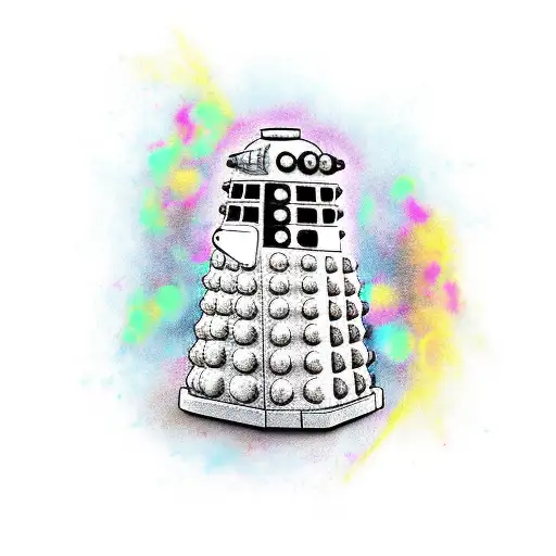 dalek tattoo design idea