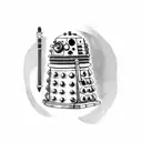 dalek tattoo design idea