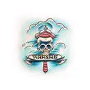 hangman tattoo design idea