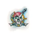 hangman tattoo design idea