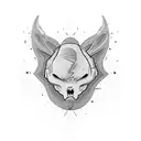 chest bar echolocation tattoo tattoo design idea