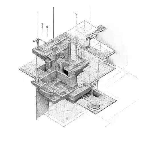 civil engineer tattoo design idea