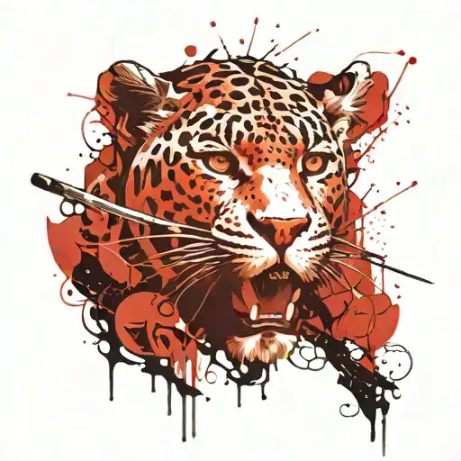 jaguar warrior tattoo design idea