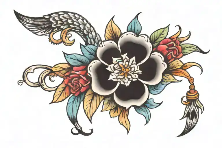 american trad tattoo tattoo design idea