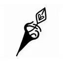 Luck tattoo design idea