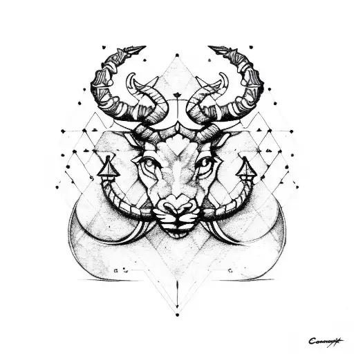 capricorn aires leo cancer scorpio zodiac symbols tattoo design idea
