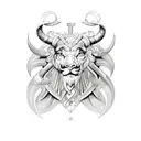 Byzantine codices capricorn aires leo cancer scorpio zodiac symbols tattoo design idea