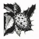 Prickly pear cactus tattoo design idea
