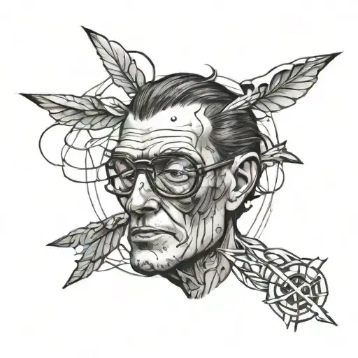 Phillip J Fry tattoo design idea