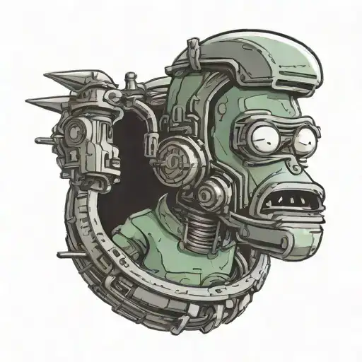 Futurama tattoo design idea