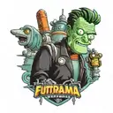 Futurama tattoo design idea