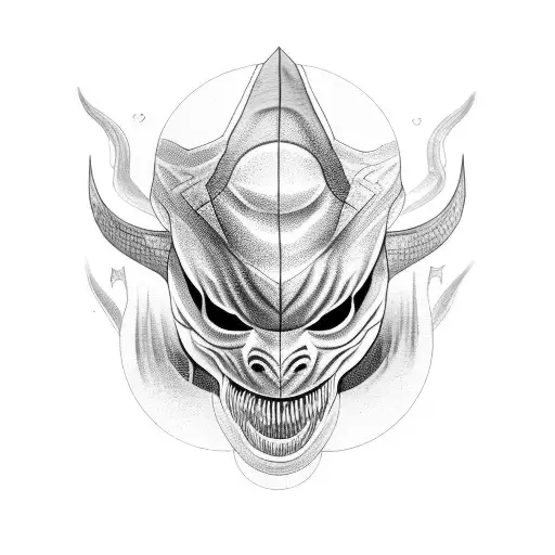 black mamba with number 8 and 24 tattoo design idea