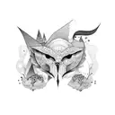 broken heart tattoo design idea