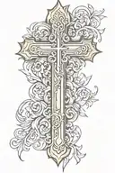Cross tattoo tattoo design idea