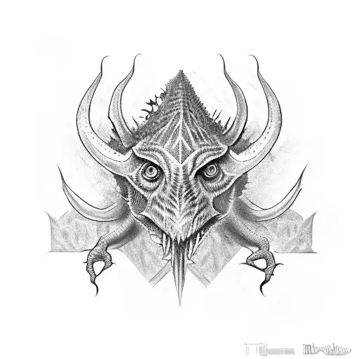 Moloch Horridus tattoo design idea