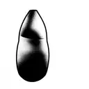 bowling pin tattoo design idea