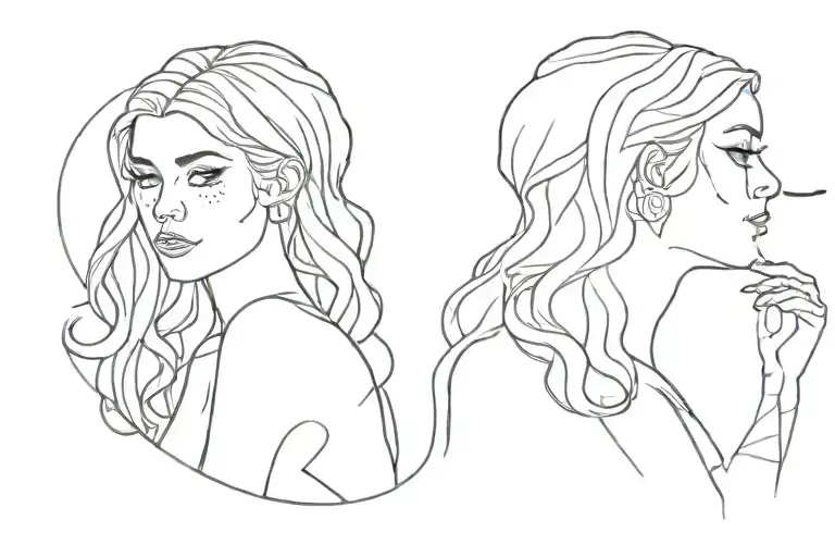 natalie nicole smoker tattoo design idea