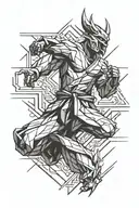 taekwondo tattoo design idea