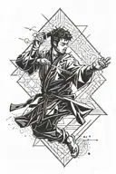 taekwondo tattoo design idea