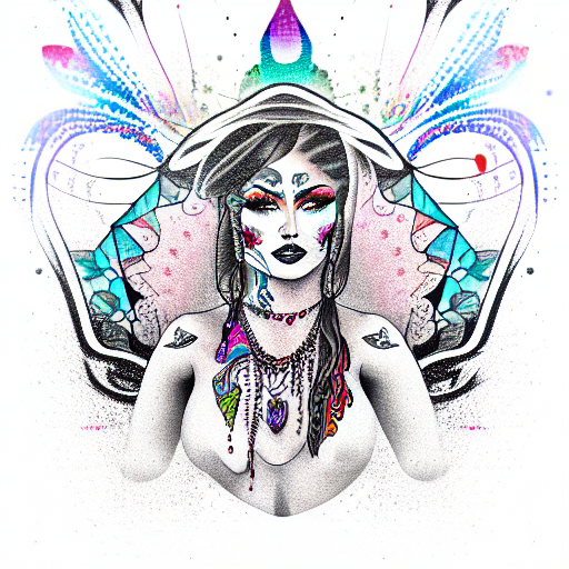 gypsy tattoo design idea