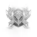 Elden Ring inspired tattoo featuring intricate gaming symbols intertwined with smoke and weed leaves tattoo design idea