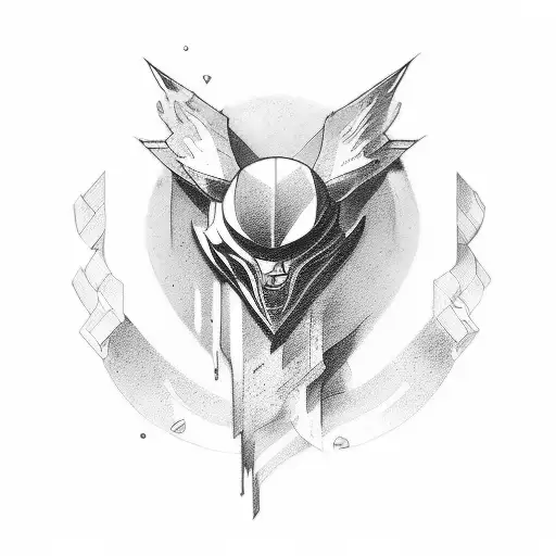 mauri tatto  meaning of Courage fighter and a loner  tattoo design idea