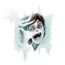 peter pan as a vampire tattoo design idea