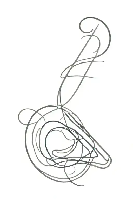 555 number with smoke tattoo design idea