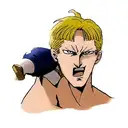 Escanor from seven deadly sins tattoo design idea