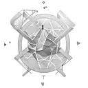 sisyphus tattoo design idea