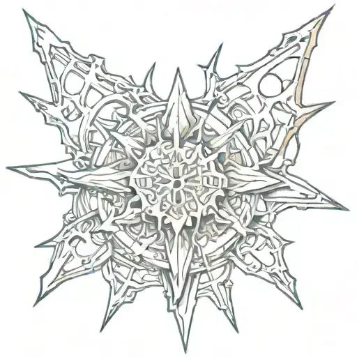 mace tattoo design idea