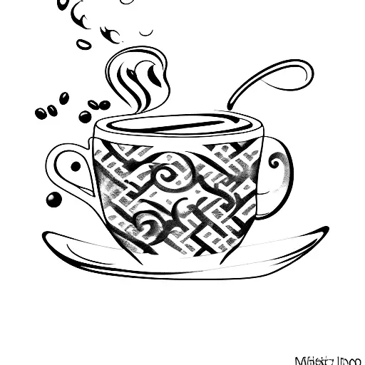 espresso tattoo design idea