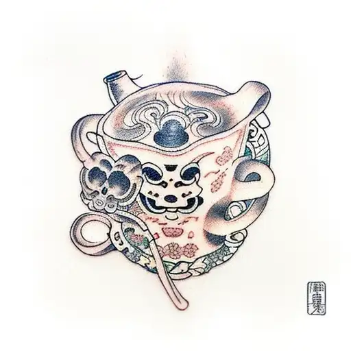 espresso tattoo design idea