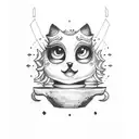 barista tattoo design idea