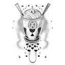 espresso tattoo design idea