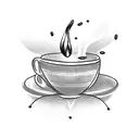 espresso tattoo design idea