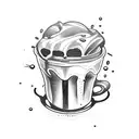 espresso tattoo design idea
