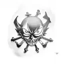 luffy  tattoo design idea