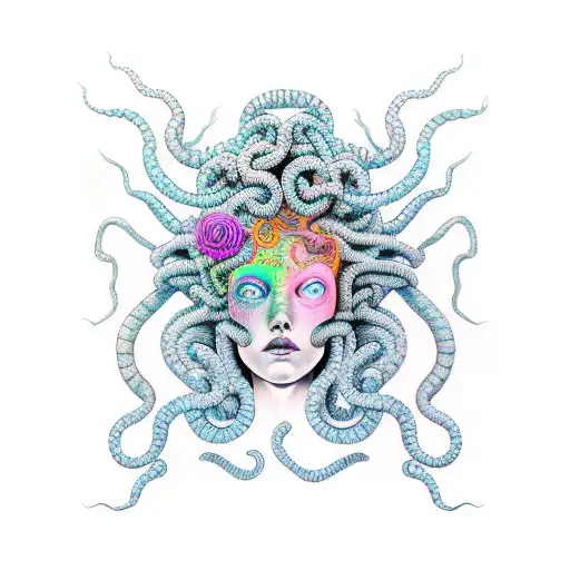 Medusa Soul Eater Temporary Tattoos – TattooIcon