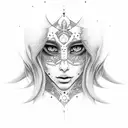 angel cruz tattoo design idea