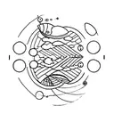 balance scale tattoo design idea