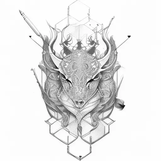 tattoo from tricep to back to other triceps  tattoo design idea