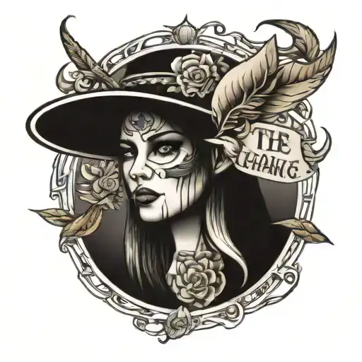 be the change tattoo design idea