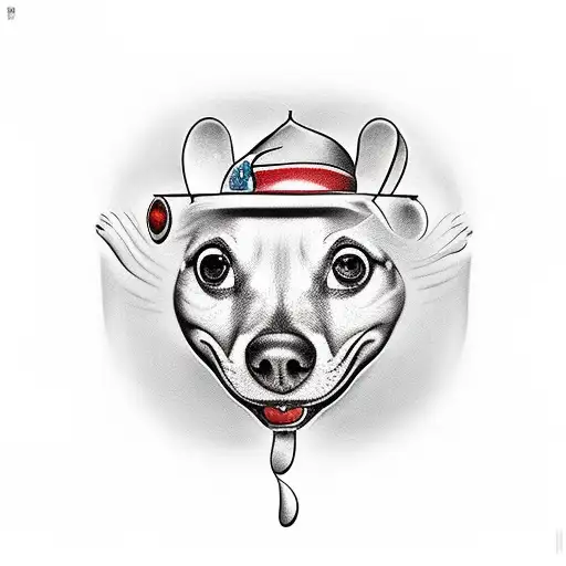 hot dog tattoo design idea