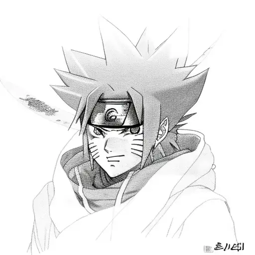 akatsuki naruto tattoo design idea