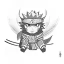 akatsuki naruto tattoo design idea